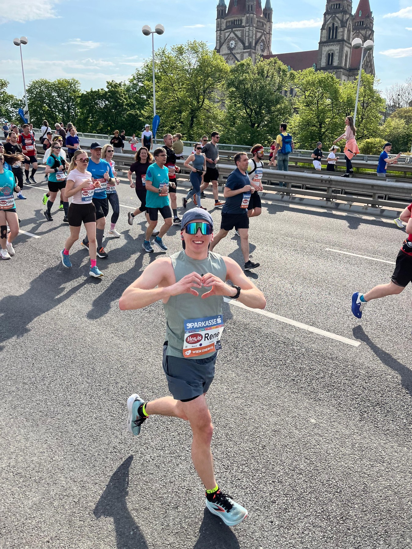 Rene Zorn beim Vienna City Marathon